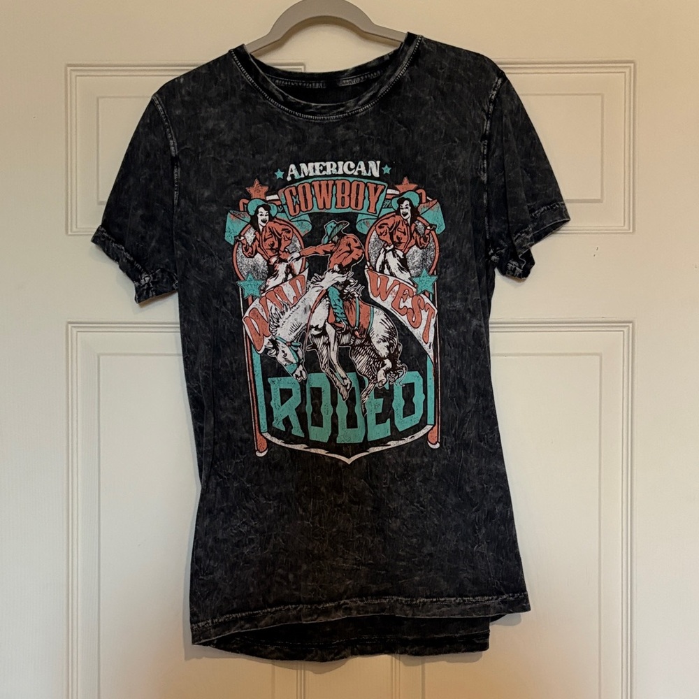 Women’s American Cowboy Graphic T-Shirt